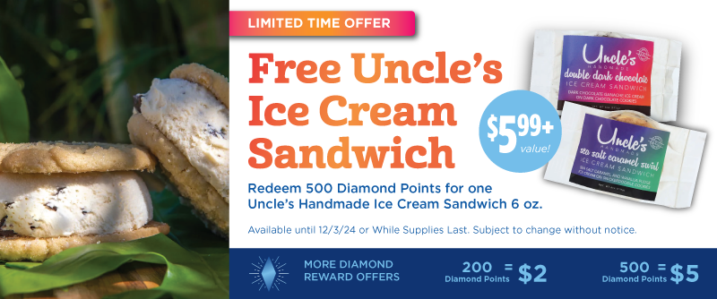 Uncle's Diamond Reward Offer