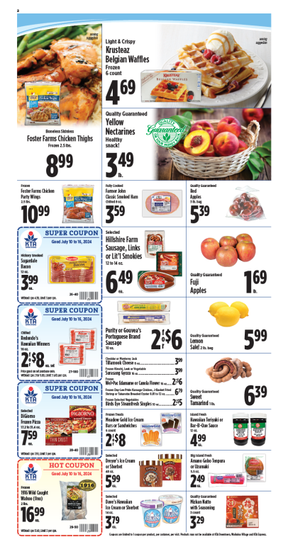 Image of page 2 of weekly savings