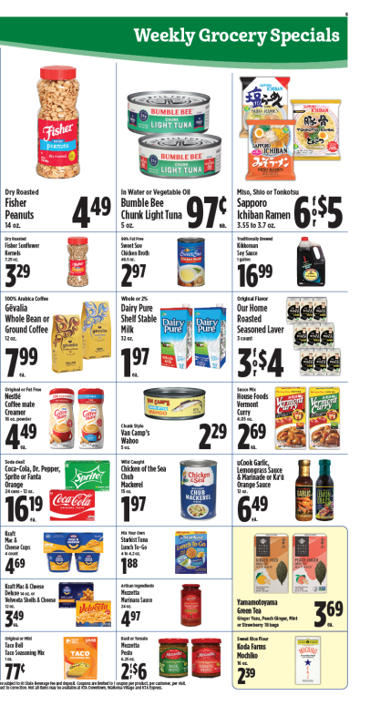 Image of page 5 of weekly savings