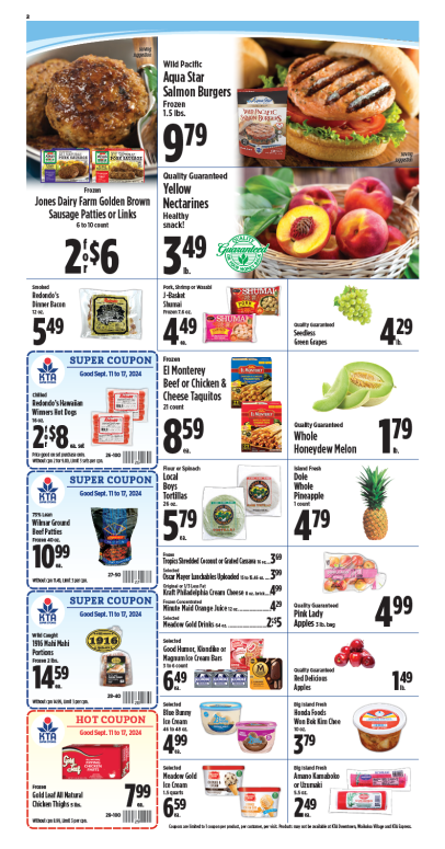 Image of page 2 of weekly savings