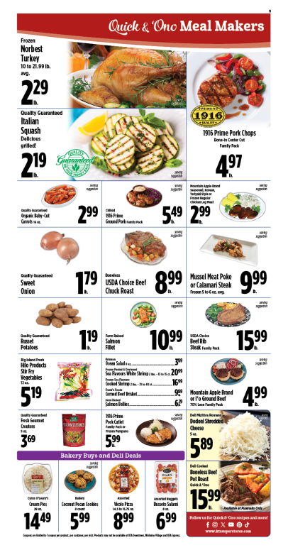 Image of page 3 of weekly savings