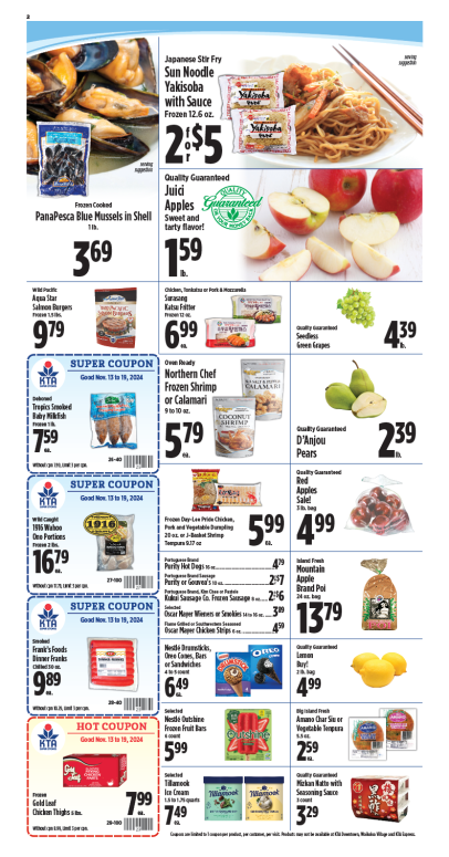 Image of page 2 of weekly savings