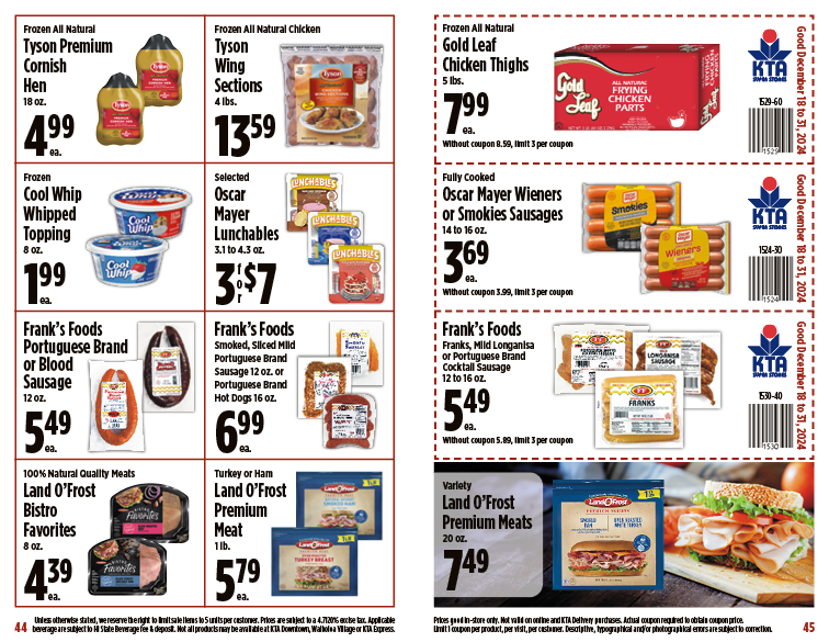 Image of page 23 of weekly savings