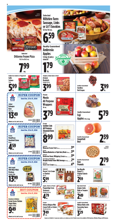 Image of page 2 of weekly savings