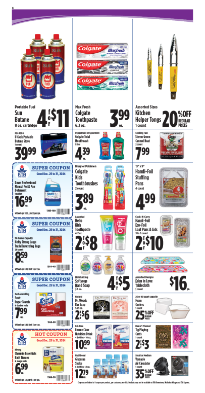 Image of page 6 of weekly savings