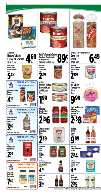 Image of page 4 of weekly savings