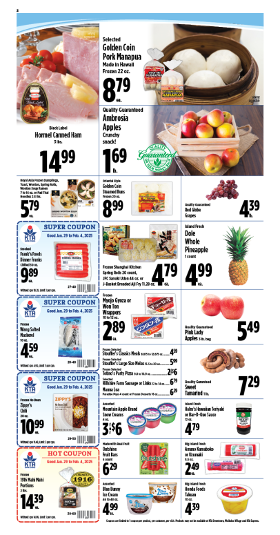 Image of page 2 of weekly savings