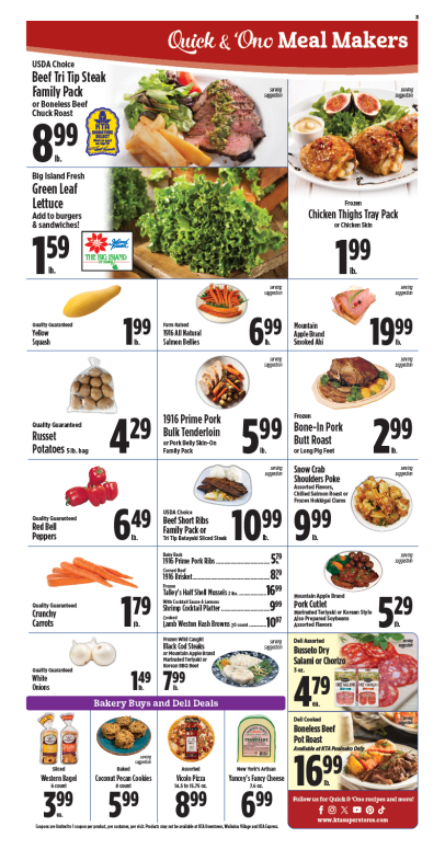 Image of page 3 of weekly savings