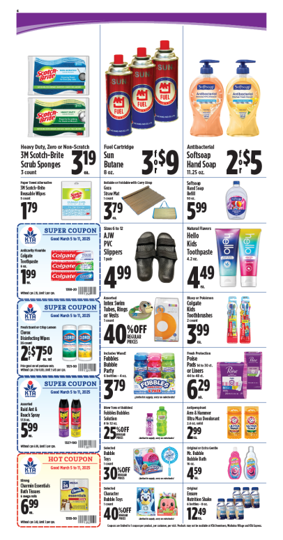 Image of page 6 of weekly savings