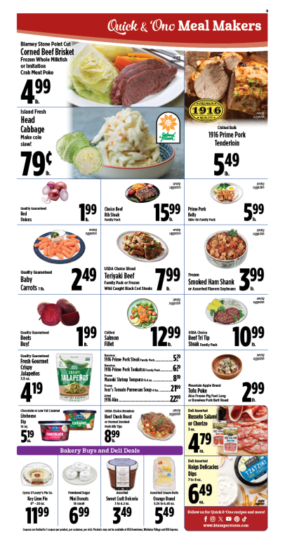 Image of page 3 of weekly savings