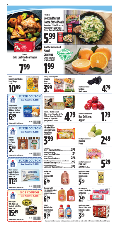 Image of page 2 of weekly savings