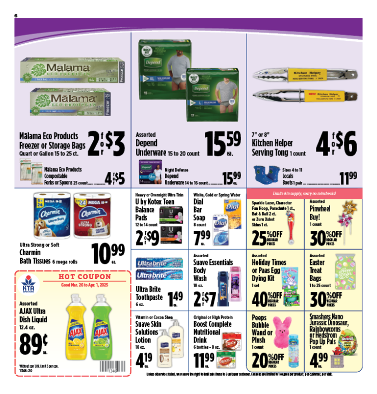 Image of page 6 of weekly savings