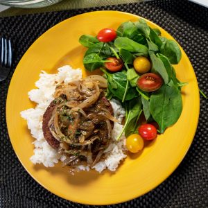 Vegan Hamburger Steak